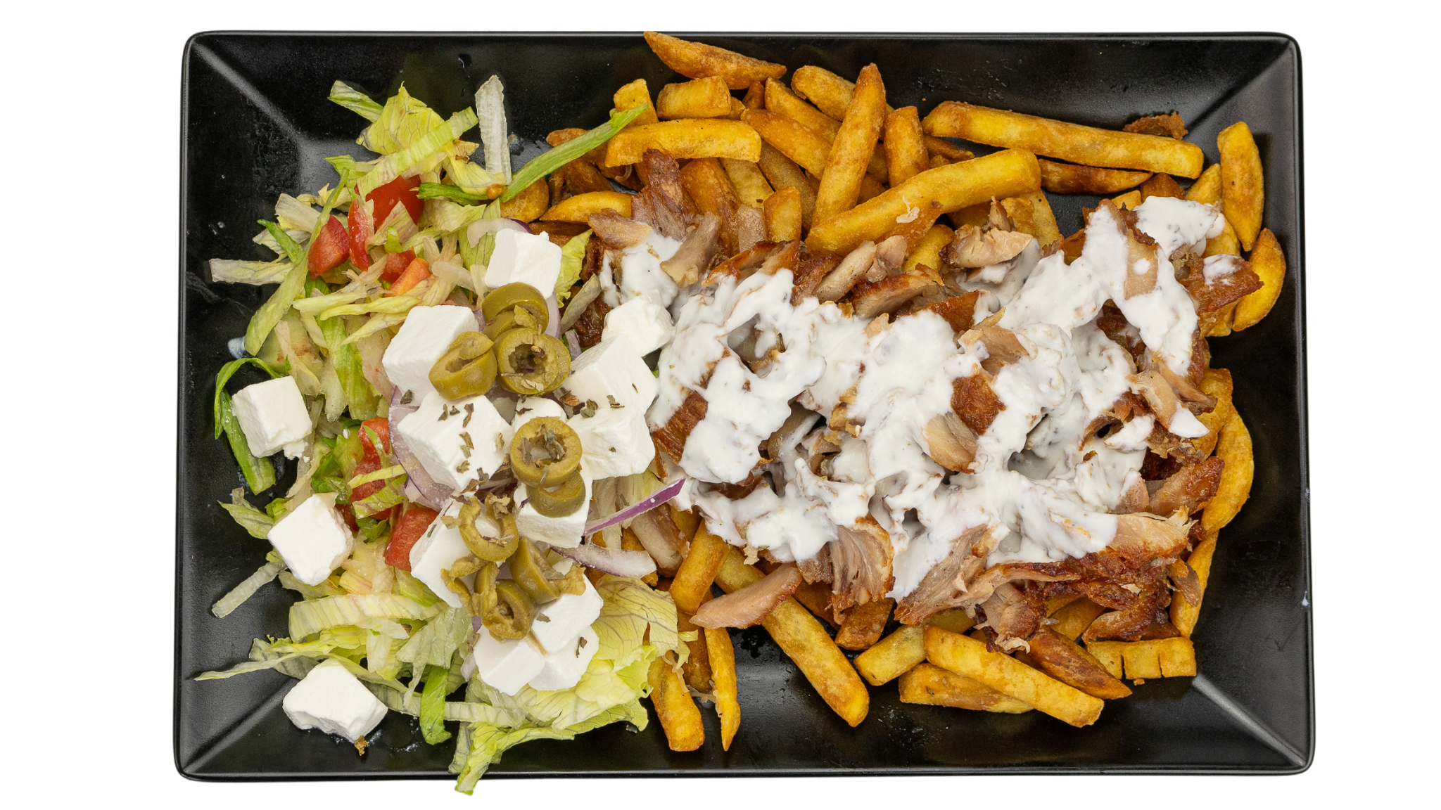XXL Görög gyros tál