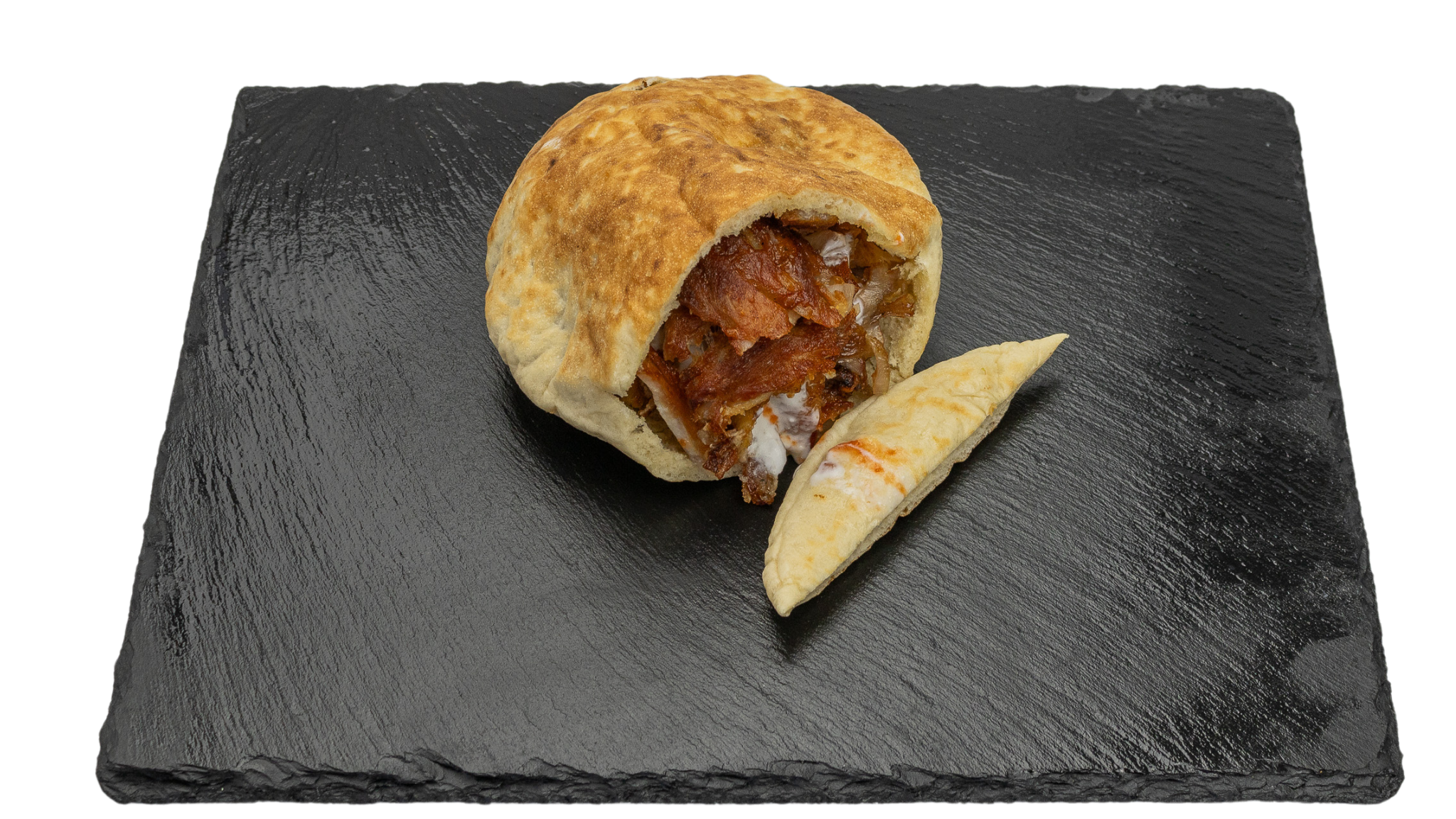 Gyros csak hússal pitában