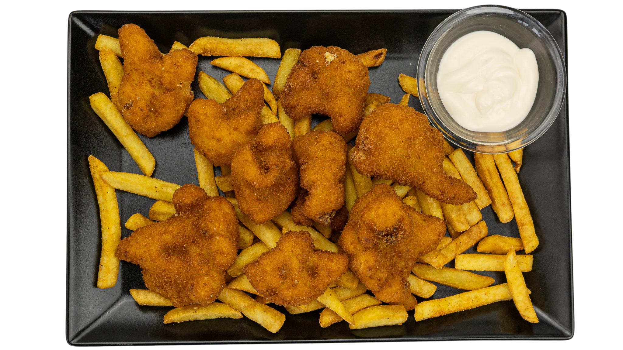 Rántott karfiol körettel + tartár