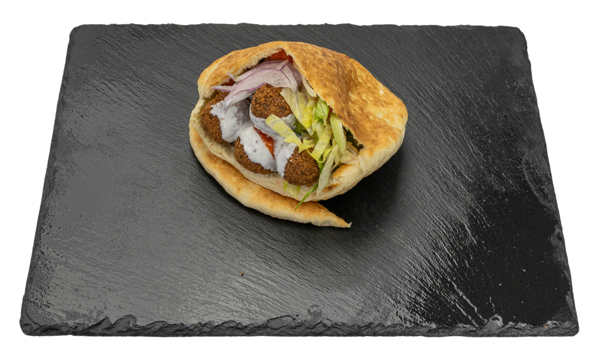 Falafel pitában